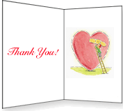 Mikey Network donation dedication card
