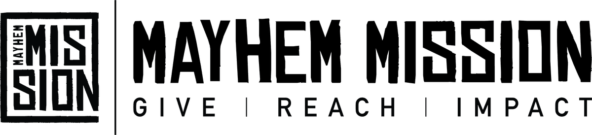 Mayhem Mission logo