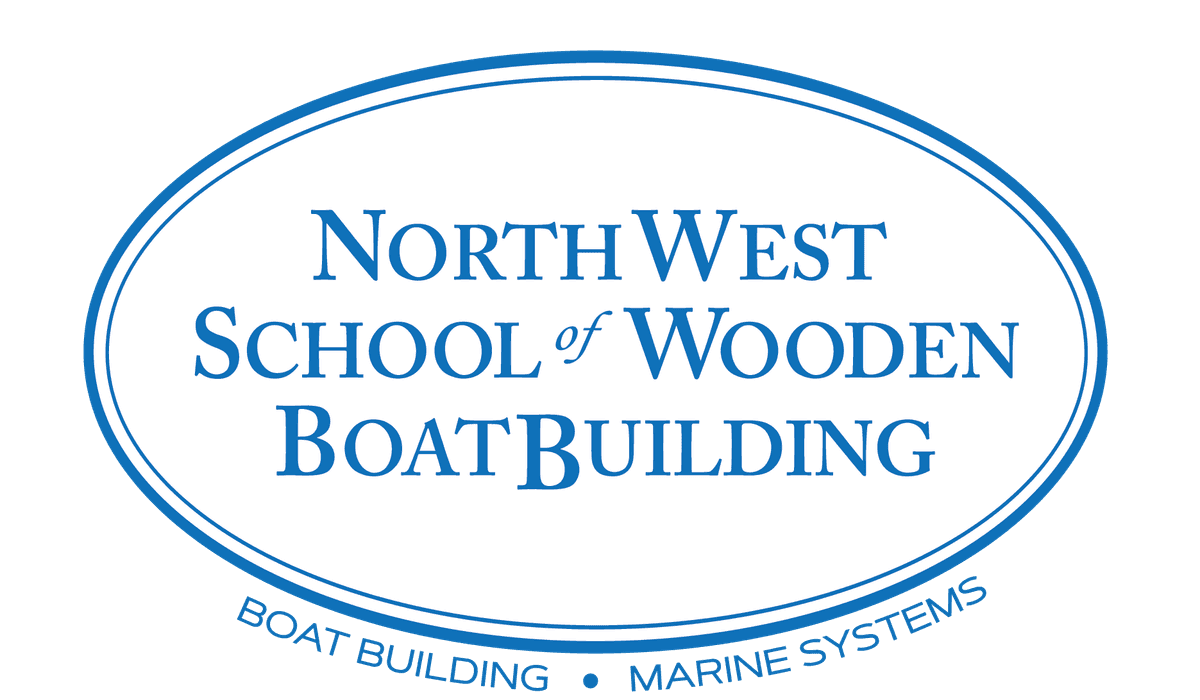 Blue and white NWSWB oval logo