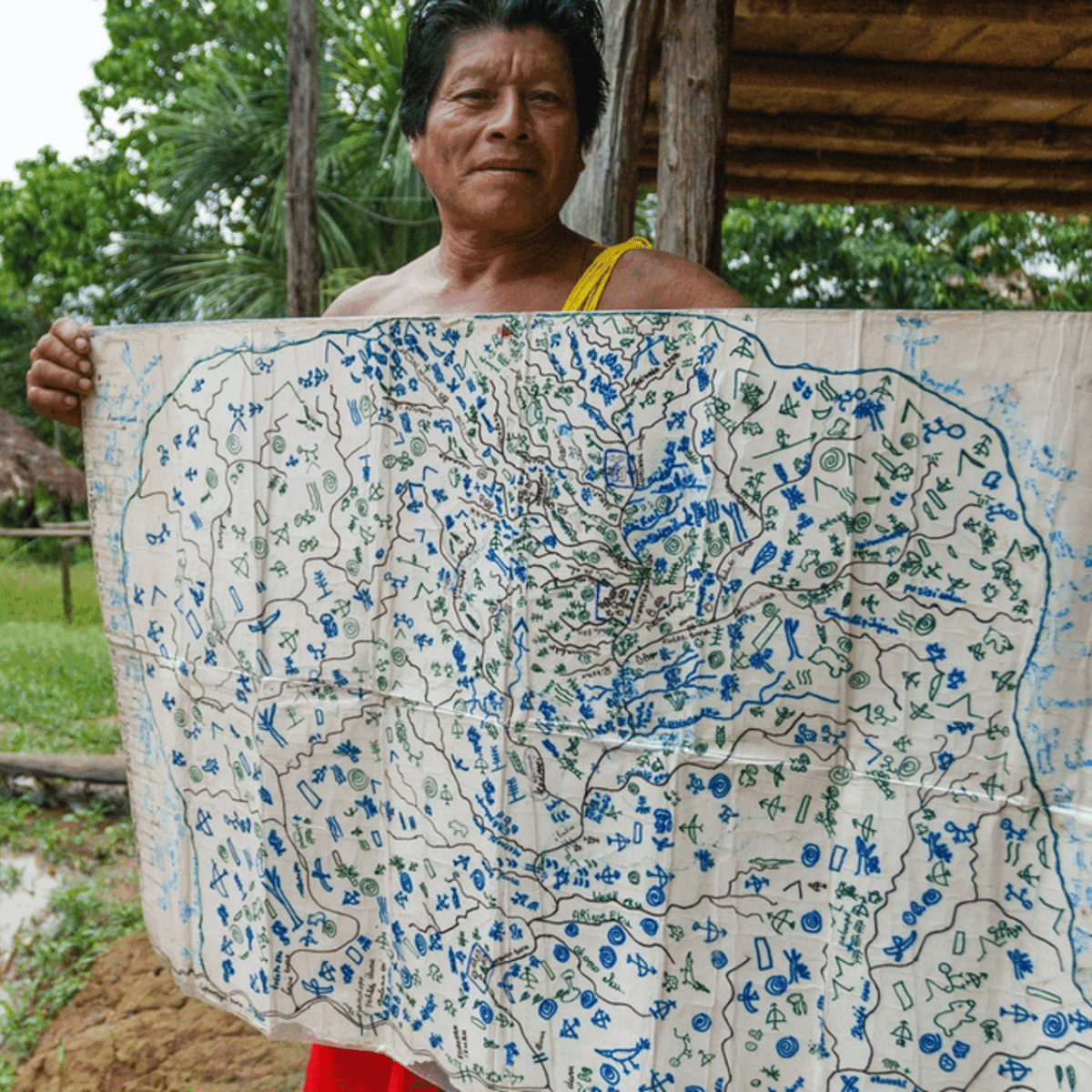 Mapping indigenous land