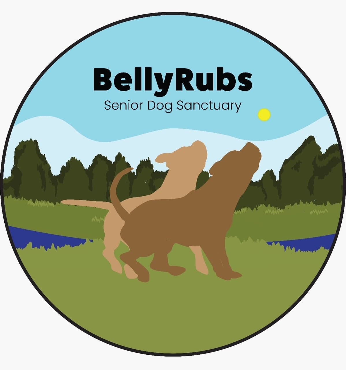 Belly Rubs Senior Dog Sanctuary Inc logo