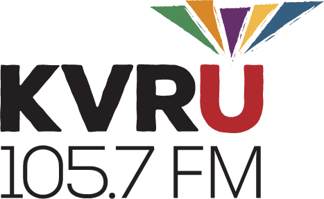 KVRU 105.7 FM logo
