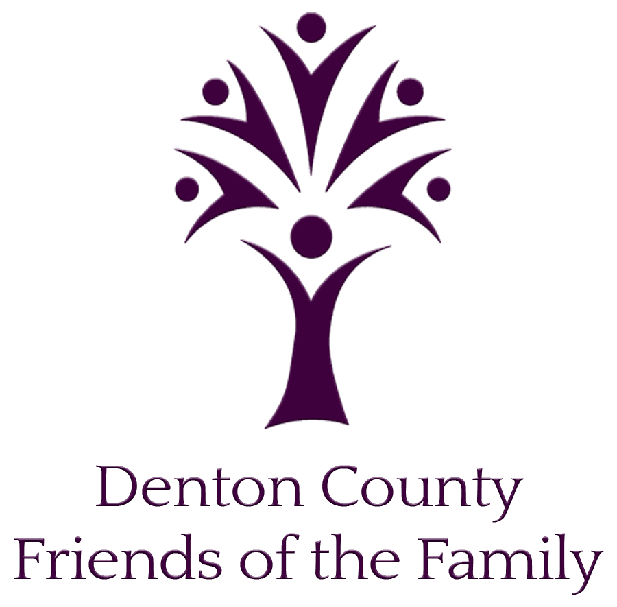 Denton County Friends of the Family logo